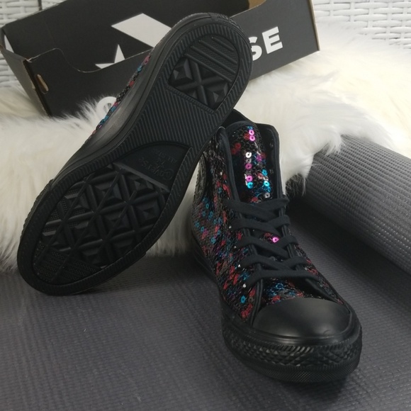 Converse CTAS Hi Sequined - Picture 6 of 8